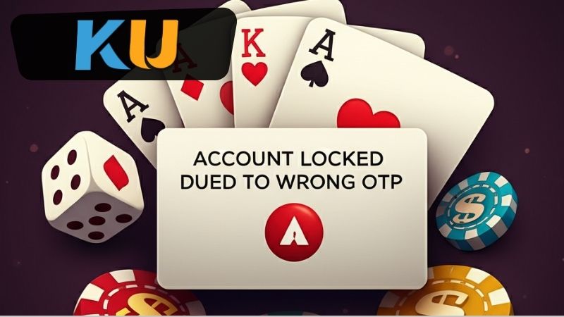 Tài khoản bị khóa vì sai OTP